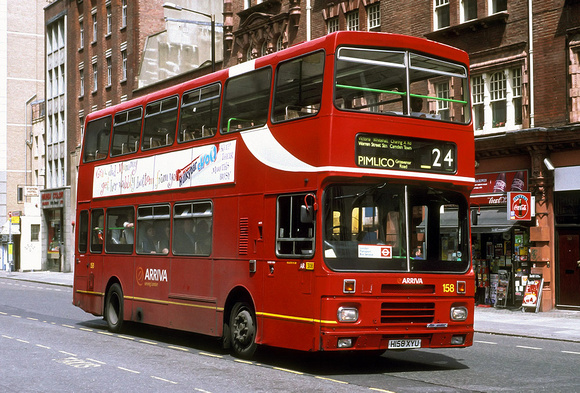Route 24, Arriva London 158, H158XYU