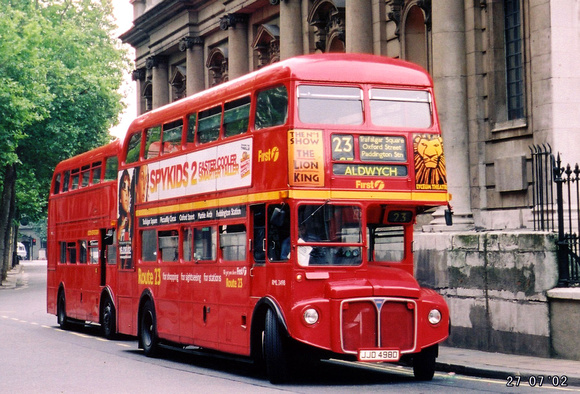 Route 23, First London, RML2498, JJD498D