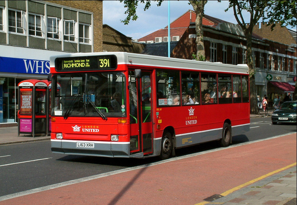 Route 391, London United, DRL163, L163XRH, Chiswick