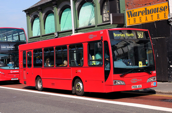 Route 367, Metrobus 228, PO56JEU, East Croydon
