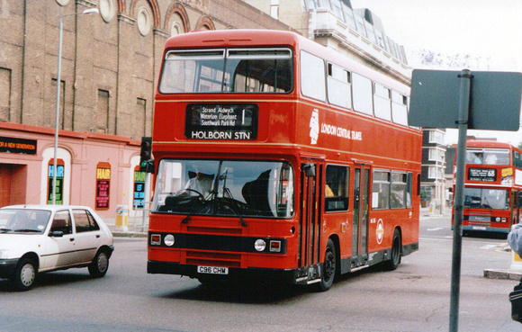 Route 1, London Central, L96, C96CHM, Waterloo