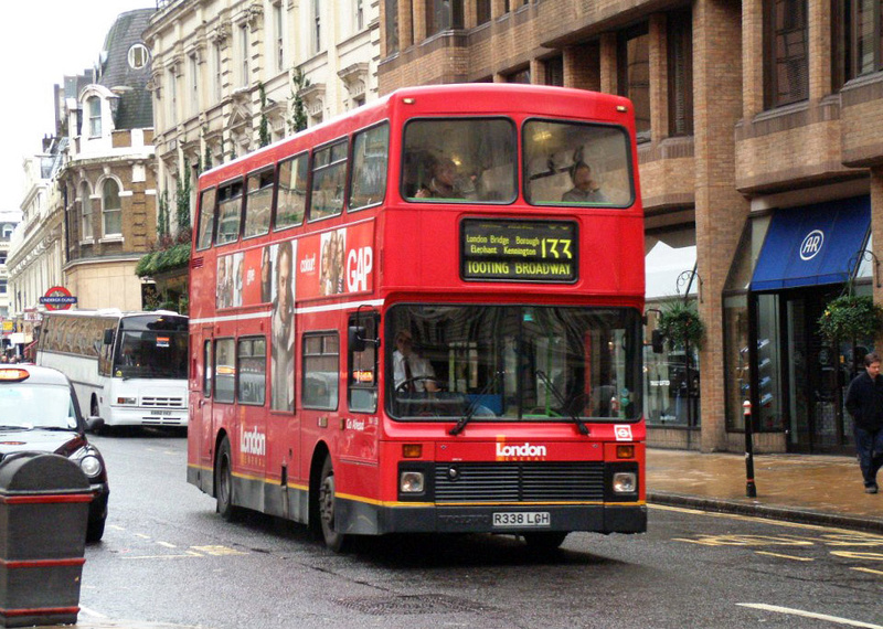 London Bus Routes | Route 133: Holborn - Streatham Station | Route 133 ...