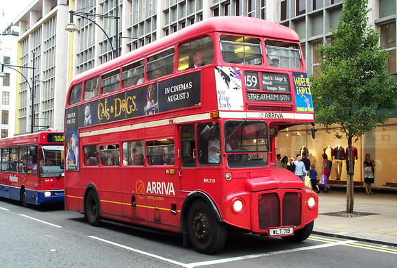 Route 159, Arriva London, RM719, WLT719, Oxford Street