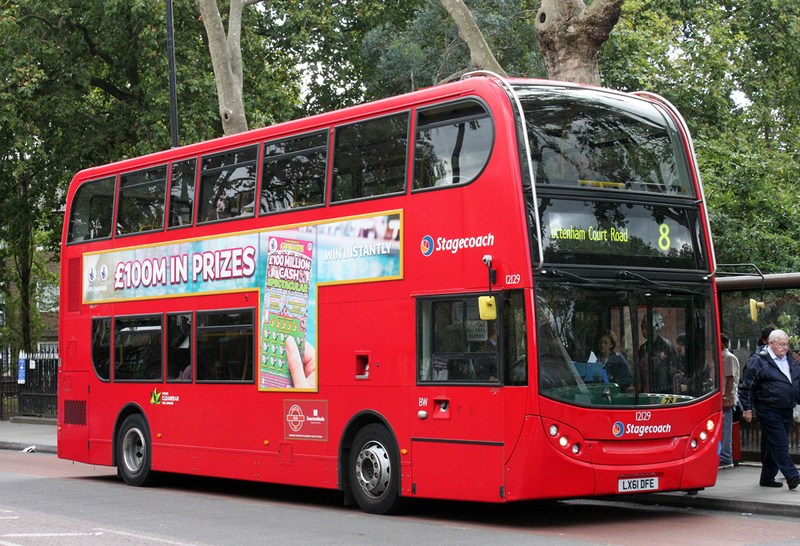 London Bus Routes | Route 8: Bow Chuch - Tottenham Court Road | Route 8 ...