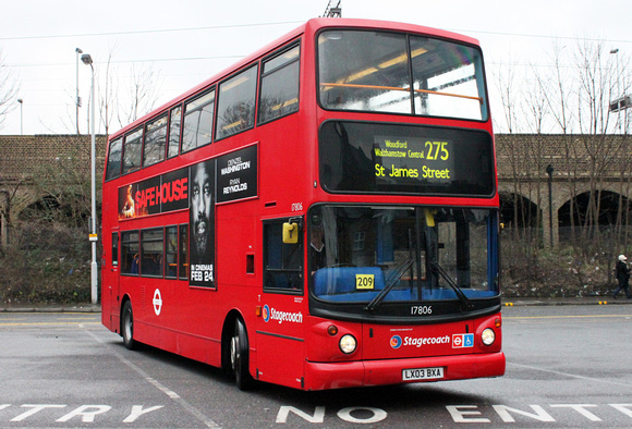 Route 275, Stagecoach London 17806, LX03BXA, St James's Street