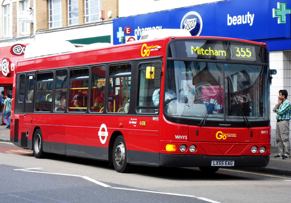 Route 355, Go Ahead London, WHY5, LX55EAG, Tooting Broadway