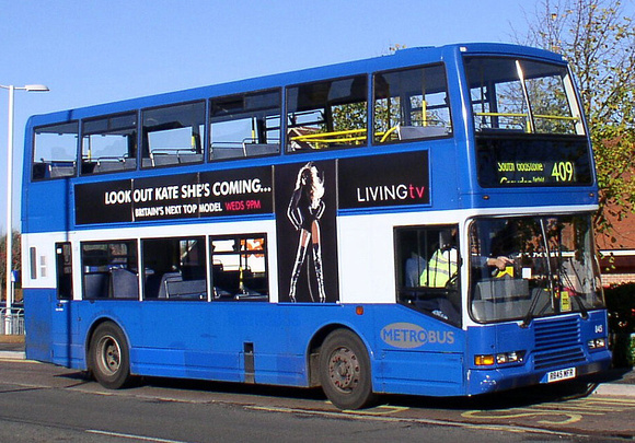 Route 409, Metrobus 845, R845MFR, Warlingham