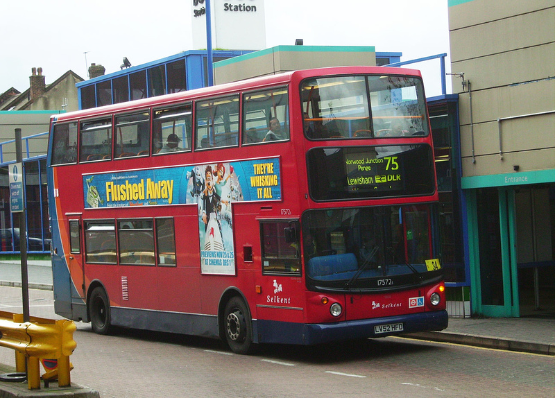 London Bus Routes Route 75 Croydon Town Centre Lewisham Station