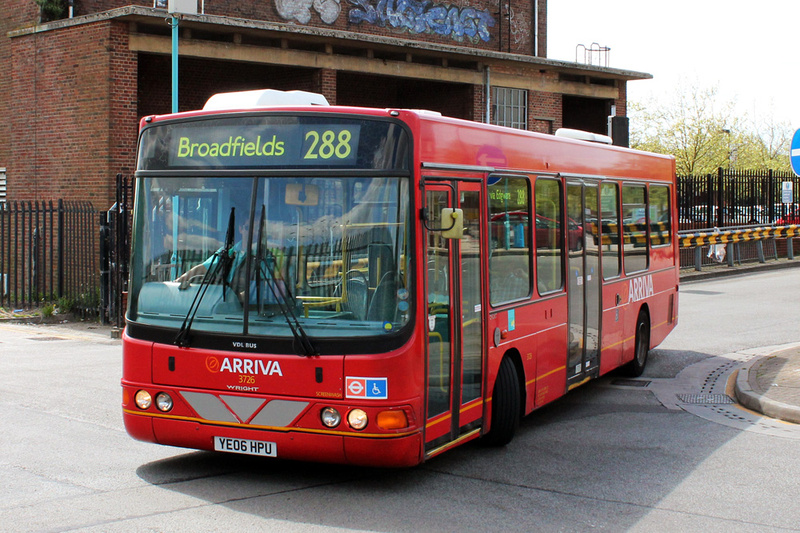 London Bus Routes | Route 288: Broadfields Estate - Queensbury, Morrison's