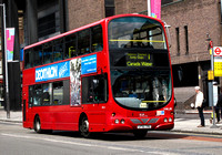 Route 1, East Thames Buses, VWL26, LF52THU, Waterloo