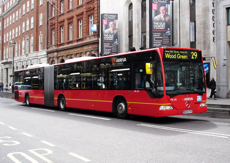 London Bus Routes | Route 29: Trafalgar Square - Wood Green | Route 29 ...