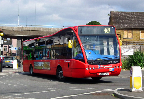 Route 469, Stagecoach London 25302, LX58CHG, Abbey Wood
