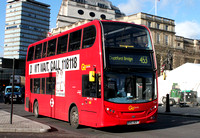 Route 453, Go Ahead London, E167, SN61BGV, Trafalgar Square