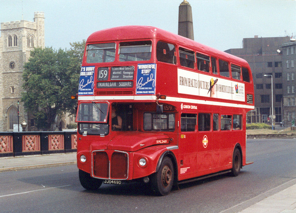 Route 159, London Transport, RML2469, JJD469D, Lambeth