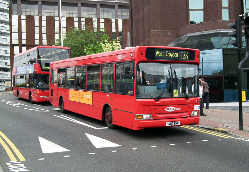 London Bus Routes | Route T33: Addington Village - West Croydon ...