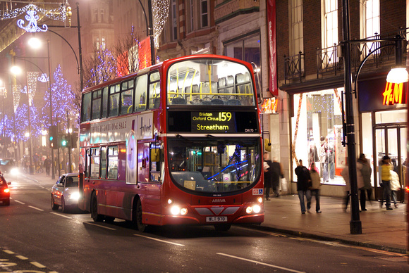 Route 159, Arriva London, DW70, WLT970, Oxford Street