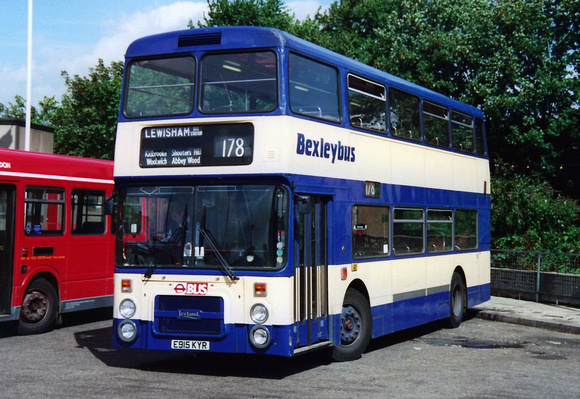 Route 178, Bexleybus 15, E915KYR, Lewisham