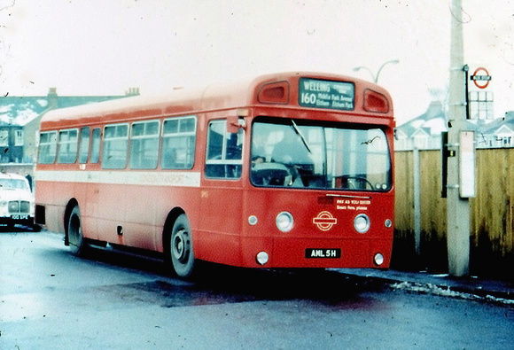 Route 160, London Transport, SM5, AML5H, Welling