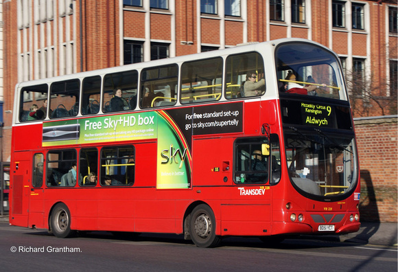 Route 9, Transdev, VR228, BD51YCT, Hammersmith