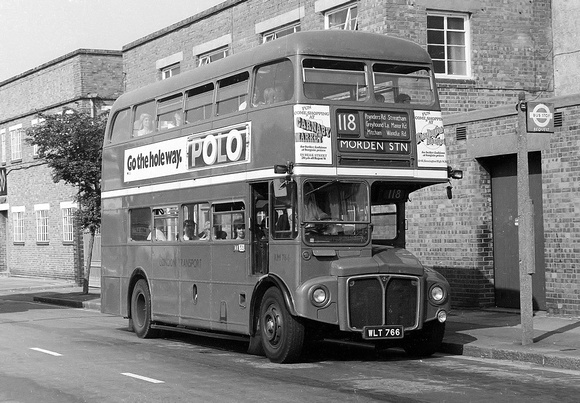 Route 118, London Transport, RM766, WLT766