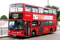 Route 330, Stagecoach London 17589, LV52HFY, Canning Town
