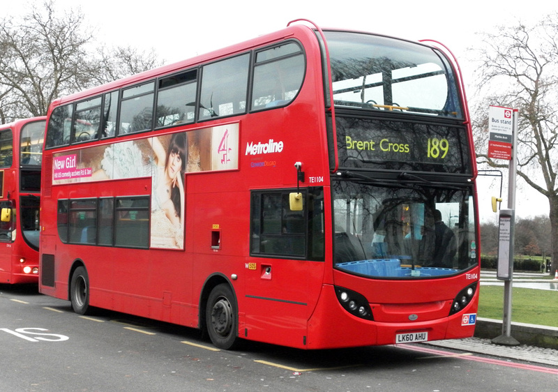 London Bus Routes | Route 189: Brent Cross - Marble Arch | Route 189 ...