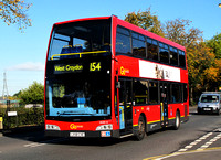 Route 154, Go Ahead London, DOE15, LX58CXE, Sutton