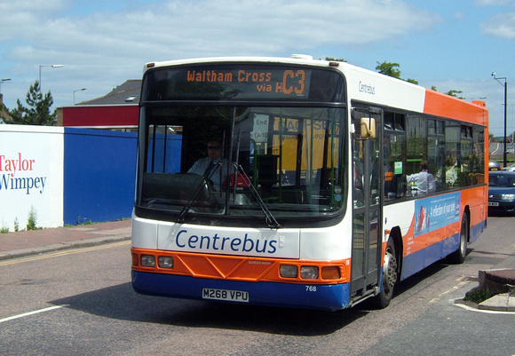 Route C3, Centrebus 768, M268VPU, Waltham Cross