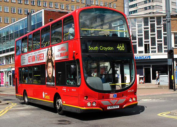Route 468, London Central, WVL215, LX06DYV, Croydon
