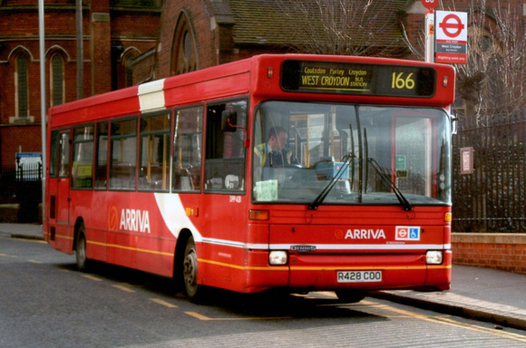 Route 166, Arriva London, DPP428, R428COO, Croydon