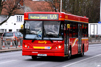 Route U3, First London, DMC41544, LK53FEJ, Uxbridge