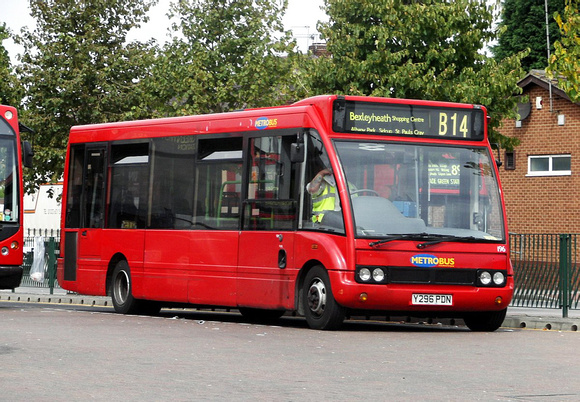 Route B14, Metrobus 196, Y296PDN, Bexleyheath