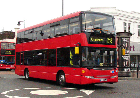 Route 248, East London ELBG 15012, LX58CEY, Romford
