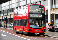 Route 63, Go Ahead London, WVL306, LX59CYF, King's Cross