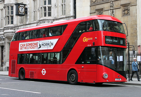 Route 11, Go Ahead London, LT119, LTZ1119, Fleet Street