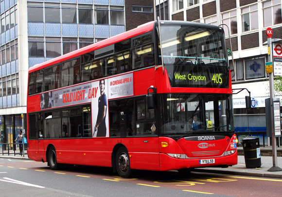 Route 405, Metrobus 979, YT11LSD, Croydon