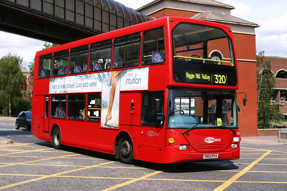 Route 320, Metrobus 472, YN53RYA, Bromley
