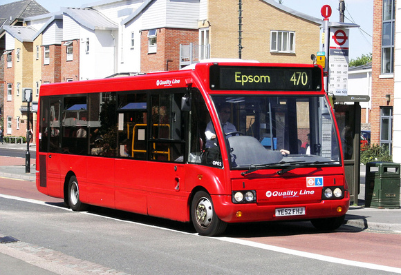 Route 470, Quality Line, OP02, YE52FHJ, Sutton
