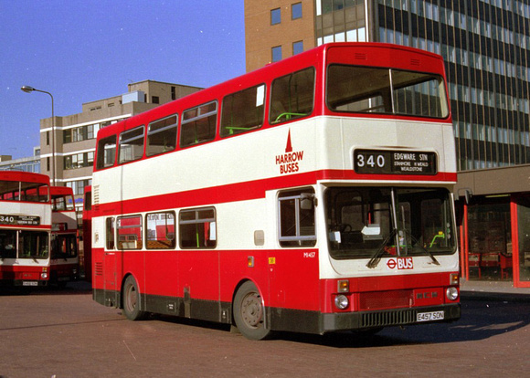 Route 340, Harrow Buses, M1457, E457SON, Harrow