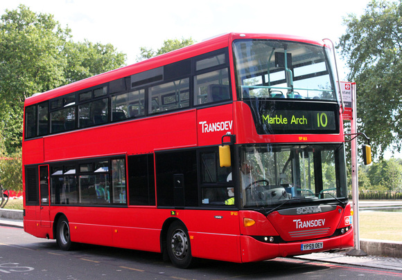 Route 10, Transdev, SP163, YP59OEY, Marble Arch