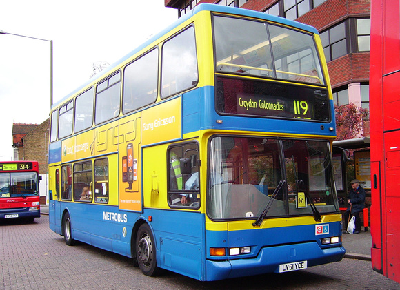 Route 119, Metrobus 419, LV51YCE, Bromley