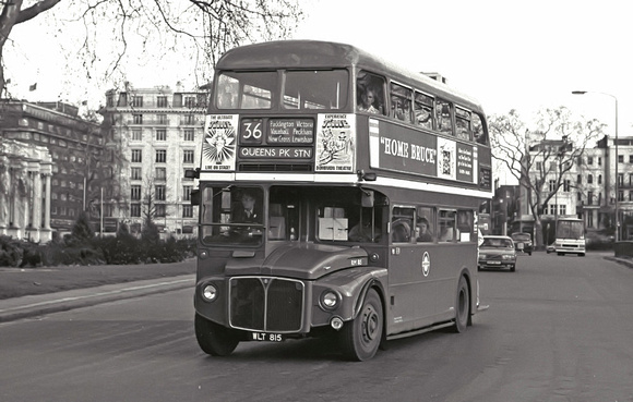 Route 36, London Transport, RM815, WLT815, Marble Arch