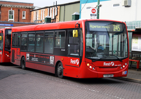 Route 245, First London, DML44023, YX58DUH, Golders Green