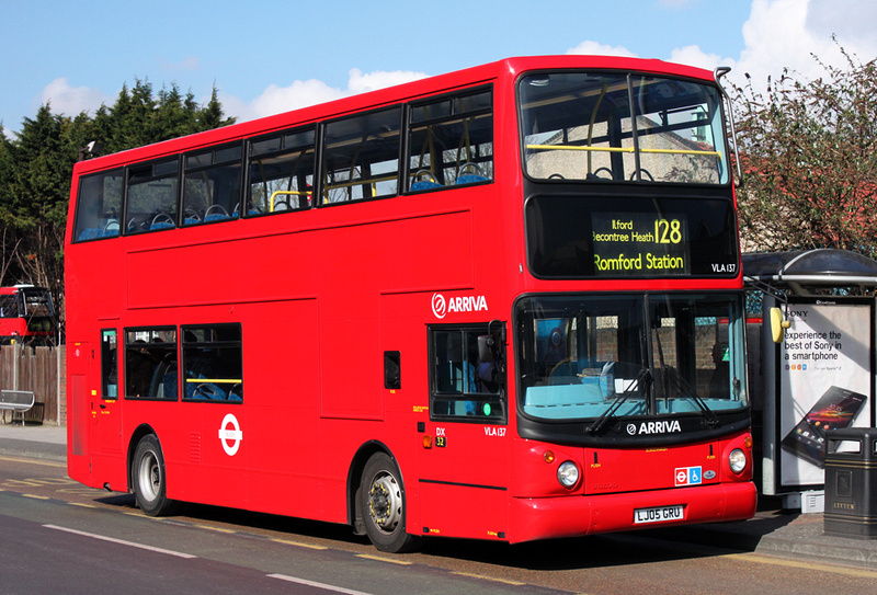 London Bus Routes Route 128 Claybury Broadway Romford Station