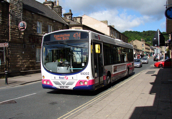 Route 474, First Manchester 69202, MX06VRC, Ramsbottom