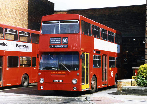 Route 60, London Transport, DMS2500, THX500S, Streatham Garage