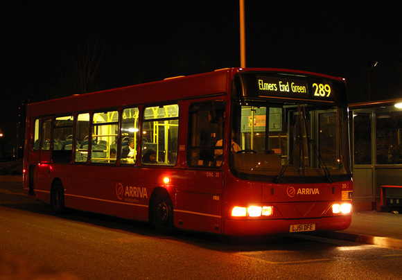 Route 289, Arriva London, DWL20, LJ51DFE, Purley Way