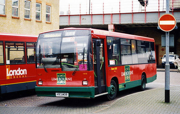 Route 156, Limebourne, H93MOB, Clapham Junction