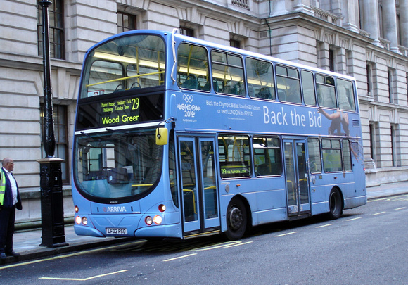 Route 29, Arriva London, VLW52, LF02PSO, Whitehall Place