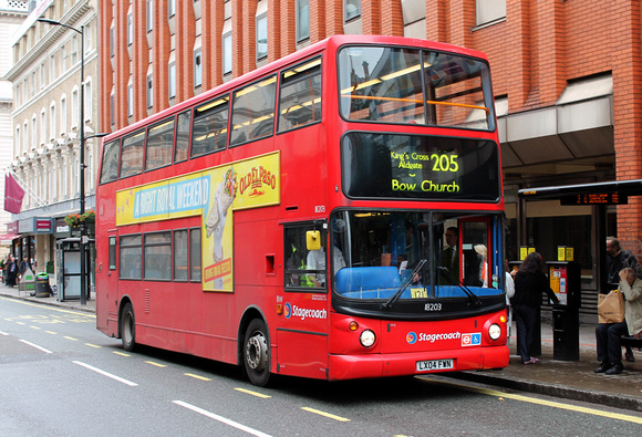 Route 205, Stagecoach London 18203, LX04FWN